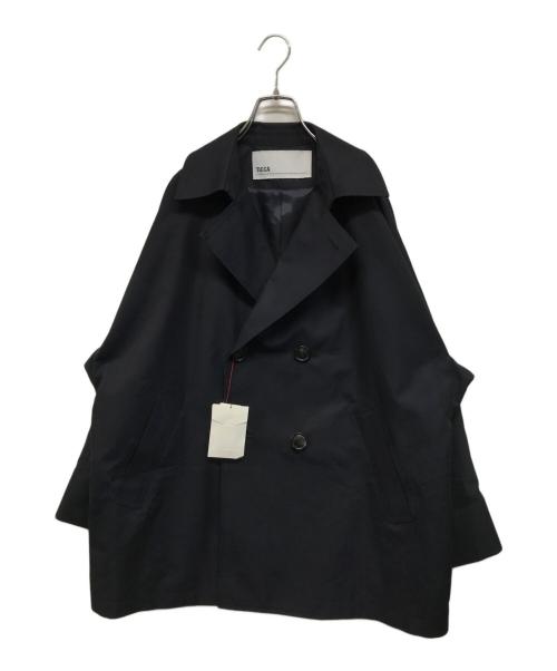 ticca（ティッカ）ticca (ティッカ) ショートテントトレンチコート ネイビー サイズ:SIZE 1 未使用品の古着・服飾アイテム