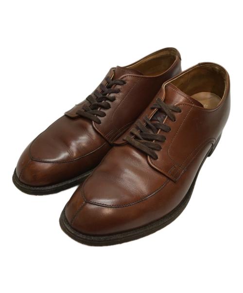 Alden（オールデン）Alden (オールデン) Vチップシューズ ブラウン サイズ:SIZE 6 1/2 B/D 24.5~25cm相当の古着・服飾アイテム