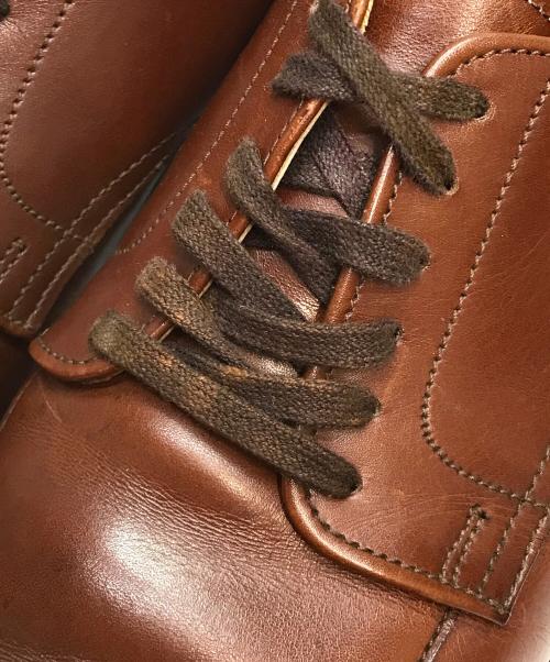 Alden（オールデン）Alden (オールデン) Vチップシューズ ブラウン サイズ:SIZE 6 1/2 B/D 24.5~25cm相当の古着・服飾アイテム