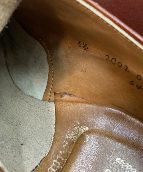 Alden（オールデン）Alden (オールデン) Vチップシューズ ブラウン サイズ:SIZE 6 1/2 B/D 24.5~25cm相当の古着・服飾アイテム