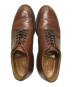 中古・古着 Alden (オールデン) Vチップシューズ ブラウン サイズ:SIZE 6 1/2 B/D 24.5~25cm相当：35000円