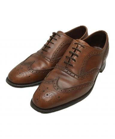 中古・古着通販】CHEANEY (チーニー) ウィングチップシューズ ブラウン