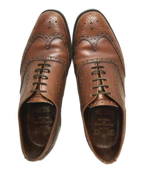 CHEANEY（チーニー）CHEANEY (チーニー) ウィングチップシューズ ブラウン サイズ:SIZE 6 1/2 24~25cm相当の古着・服飾アイテム