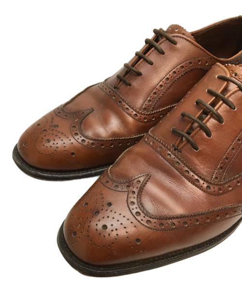 CHEANEY（チーニー）CHEANEY (チーニー) ウィングチップシューズ ブラウン サイズ:SIZE 6 1/2 24~25cm相当の古着・服飾アイテム