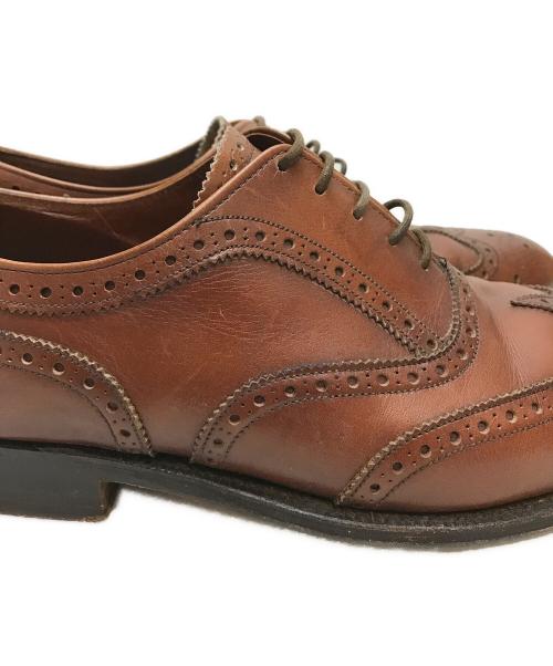 CHEANEY（チーニー）CHEANEY (チーニー) ウィングチップシューズ ブラウン サイズ:SIZE 6 1/2 24~25cm相当の古着・服飾アイテム