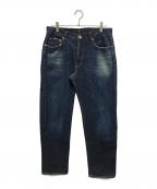 STONE ISLANDストーンアイランド）の古着「ボタンフライストレートデニムパンツ」｜インディゴ