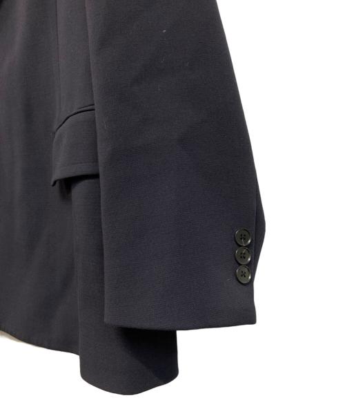 AURALEE（オーラリー）AURALEE (オーラリー) DOUBLE CLOTH HIGH COUNT WOOL JACKET(ダブル・クロス・ハイ・カウント・ウール・ジャケット) ネイビー サイズ:4の古着・服飾アイテム