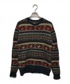 RRLダブルアールエル）の古着「フェアアイルセーター」｜レッド×ネイビー