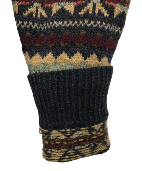 RRL（ダブルアールエル）RRL (ダブルアールエル) フェアアイルセーター レッド×ネイビー サイズ:SPの古着・服飾アイテム