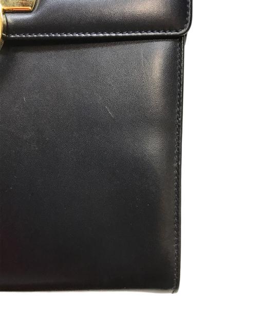 Salvatore Ferragamo（サルヴァトーレ フェラガモ）Salvatore Ferragamo (サルヴァトーレ フェラガモ) ショルダーバッグ ネイビーの古着・服飾アイテム