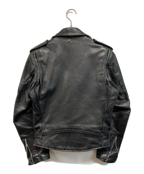 Schott（ショット）Schott (ショット) ライダースジャケット ブラック サイズ:SIZE 36の古着・服飾アイテム