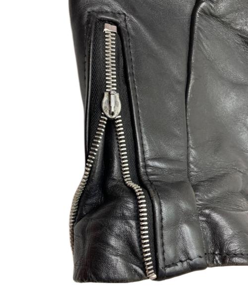 Schott（ショット）Schott (ショット) ライダースジャケット ブラック サイズ:SIZE 36の古着・服飾アイテム
