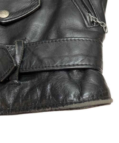 Schott（ショット）Schott (ショット) ライダースジャケット ブラック サイズ:SIZE 36の古着・服飾アイテム