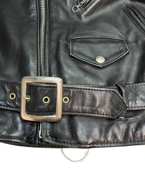 Schott（ショット）Schott (ショット) ライダースジャケット ブラック サイズ:SIZE 36の古着・服飾アイテム