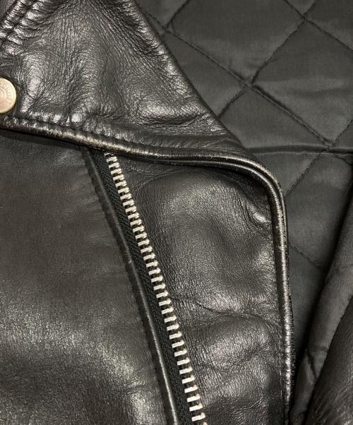 Schott（ショット）Schott (ショット) ライダースジャケット ブラック サイズ:SIZE 36の古着・服飾アイテム