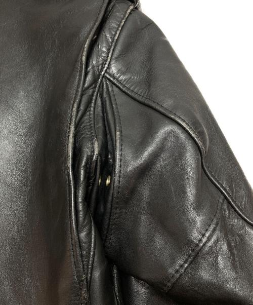 Schott（ショット）Schott (ショット) ライダースジャケット ブラック サイズ:SIZE 36の古着・服飾アイテム