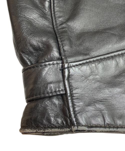 Schott（ショット）Schott (ショット) ライダースジャケット ブラック サイズ:SIZE 36の古着・服飾アイテム