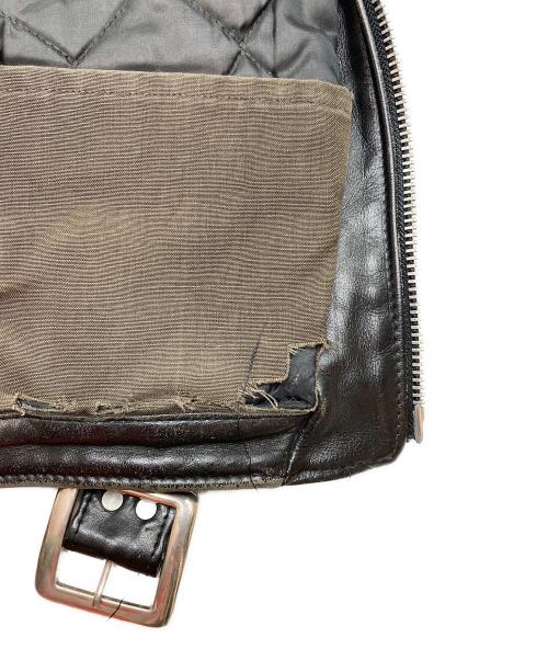 Schott（ショット）Schott (ショット) ライダースジャケット ブラック サイズ:SIZE 36の古着・服飾アイテム