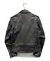 Schott (ショット) ライダースジャケット ブラック サイズ:SIZE 36：14000円