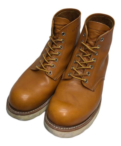 RED WING（レッドウィング）RED WING (レッドウィング) 6inch CLASSIC ROUND（6インチ クラシックラウンド） オレンジ サイズ:27cmの古着・服飾アイテム