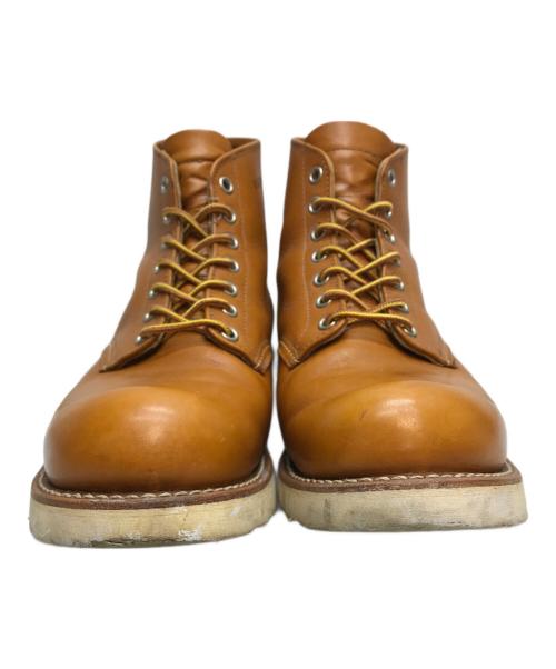 RED WING（レッドウィング）RED WING (レッドウィング) 6inch CLASSIC ROUND（6インチ クラシックラウンド） オレンジ サイズ:27cmの古着・服飾アイテム