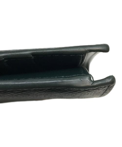 CELINE（セリーヌ）CELINE (セリーヌ) ミディアムストラップウォレット ダークグリーンの古着・服飾アイテム