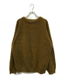 Acne studios（アクネ ストゥディオス）の古着「DRAMATIC MOH モヘヤ混ニット」｜ブラウン