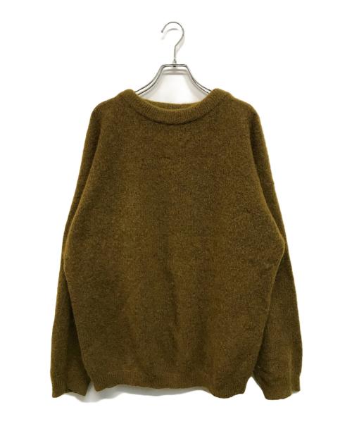 Acne studios（アクネ ストゥディオス）ACNE STUDIOS (アクネ ストゥディオス) DRAMATIC MOH モヘヤ混ニット ブラウン サイズ:XSの古着・服飾アイテム
