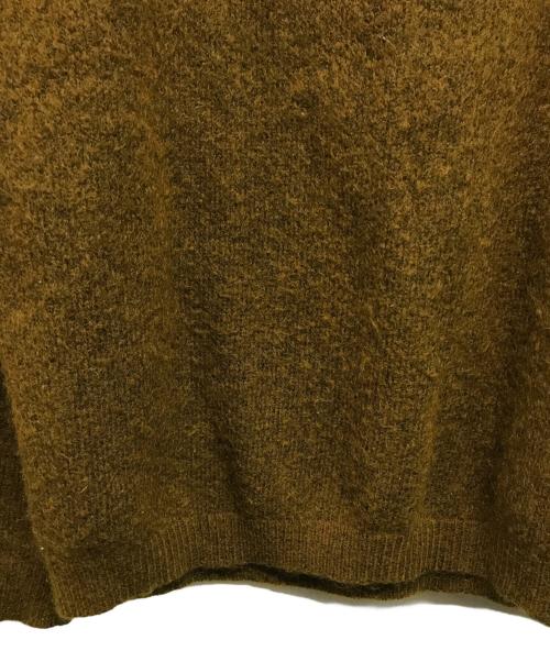Acne studios（アクネ ストゥディオス）ACNE STUDIOS (アクネ ストゥディオス) DRAMATIC MOH モヘヤ混ニット ブラウン サイズ:XSの古着・服飾アイテム