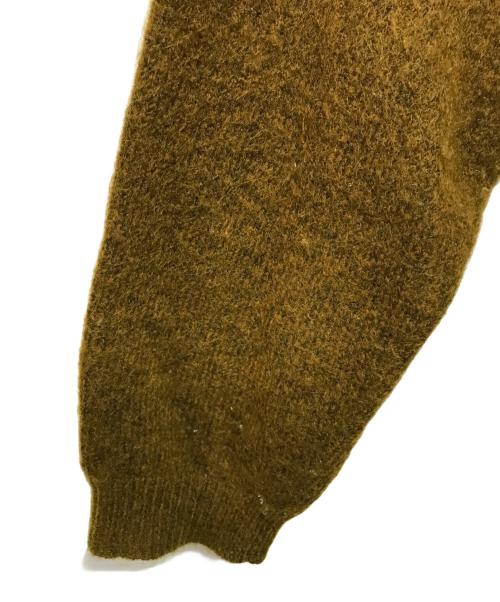 Acne studios（アクネ ストゥディオス）ACNE STUDIOS (アクネ ストゥディオス) DRAMATIC MOH モヘヤ混ニット ブラウン サイズ:XSの古着・服飾アイテム