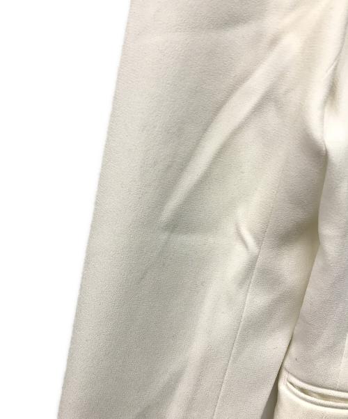 BEIGE（ベイジ）BEIGE (ベイジ) CINDY / ダブルカラージャケット ホワイト サイズ:2の古着・服飾アイテム