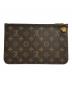 LOUIS VUITTON (ルイ ヴィトン) ポーチ ブラウン：20000円