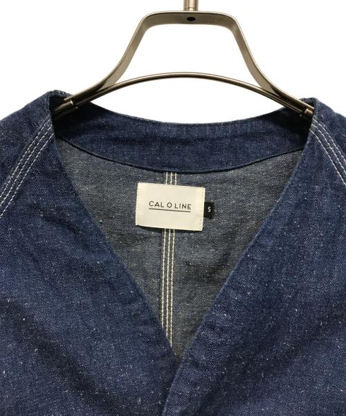 CAL O LINE（キャルオーライン）CAL O LINE (キャルオーライン) デニム エンジニアジャケット インディゴ サイズ:Sの古着・服飾アイテム