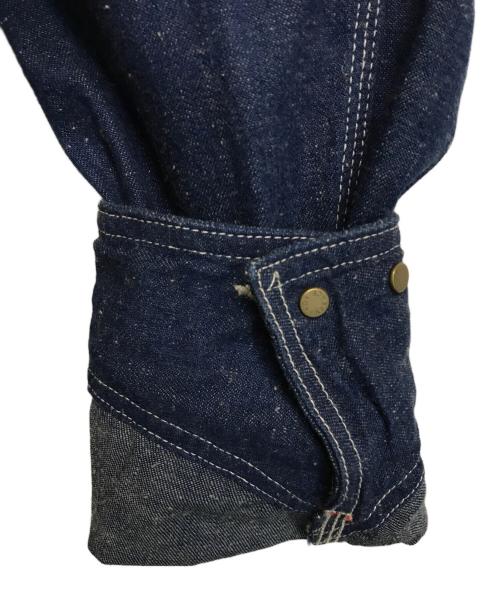 CAL O LINE（キャルオーライン）CAL O LINE (キャルオーライン) デニム エンジニアジャケット インディゴ サイズ:Sの古着・服飾アイテム