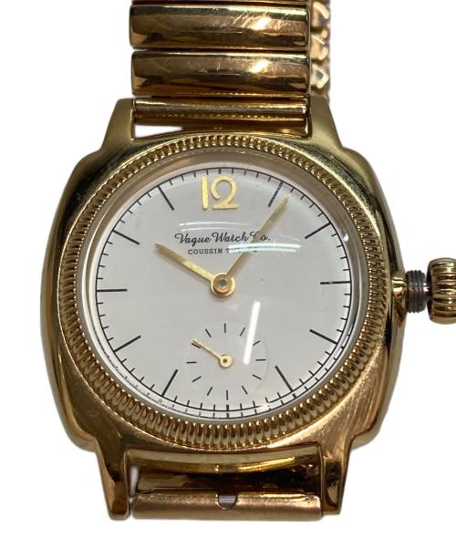 VAGUE WATCH（ヴァーグウォッチ）VAGUE WATCH (ヴァーグウォッチ) Coussin 12 Extension クォーツ 腕時計 ホワイトの古着・服飾アイテム