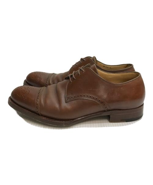 BONORA（ボノーラ）BONORA (ボノーラ) メダリオンシューズ ブラウン サイズ:6の古着・服飾アイテム