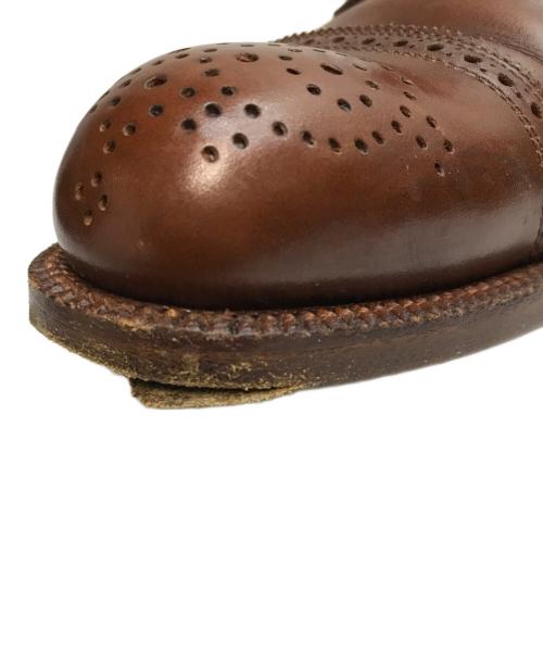 BONORA（ボノーラ）BONORA (ボノーラ) メダリオンシューズ ブラウン サイズ:6の古着・服飾アイテム