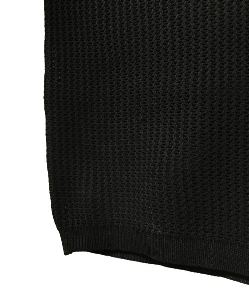 MADISON BLUE（マディソンブルー）MADISON BLUE (マディソンブルー) TIGHT SKIRT MESH(タイトスカート　メッシュ) ブラック サイズ:Mの古着・服飾アイテム