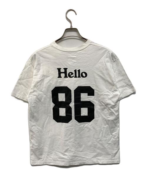 MADISON BLUE（マディソンブルー）MADISON BLUE (マディソンブルー) NUMBERING TEE 86 ホワイト サイズ:Sの古着・服飾アイテム