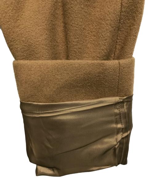 Ameri（アメリ）AMERI (アメリ) BELT FLARE LONG COAT ベージュ サイズ:Sの古着・服飾アイテム