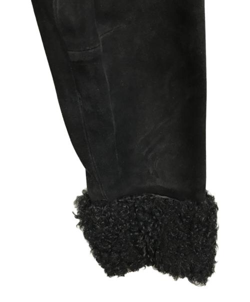 MaxMara（マックスマーラ）MaxMara (マックスマーラ) スウェードコート ブラック サイズ:不明の古着・服飾アイテム