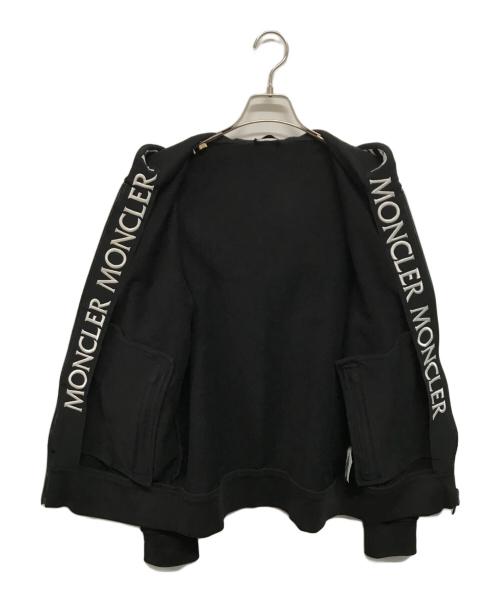 MONCLER（モンクレール）MONCLER (モンクレール) ジップパーカー ブラック サイズ:Lの古着・服飾アイテム