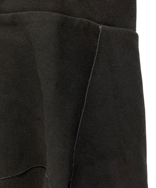 CELINE（セリーヌ）CELINE (セリーヌ) アシメデザインビジューネックブラウス ブラック サイズ:SIZE 36の古着・服飾アイテム