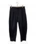 Foll（フォル）の古着「summer wool wardrobe slacks(サマー・ウール・ワードローブ・スラックス)」｜ネイビー