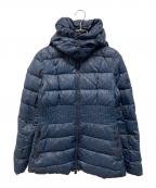 TATRASタトラス）の古着「REGINA  総柄ダウンジャケット」｜ブルー