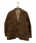 WACKO MARIAワコマリア）の古着「22SS UNCONSTRUCTED JACKET(アンコンストラクテッド・ジャケット)」｜ブラウン