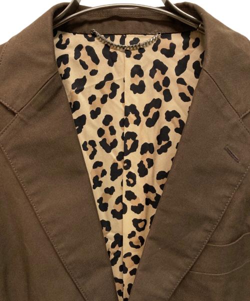 WACKO MARIA（ワコマリア）WACKO MARIA (ワコマリア) 22SS UNCONSTRUCTED JACKET(アンコンストラクテッド・ジャケット) ブラウン サイズ:Mの古着・服飾アイテム