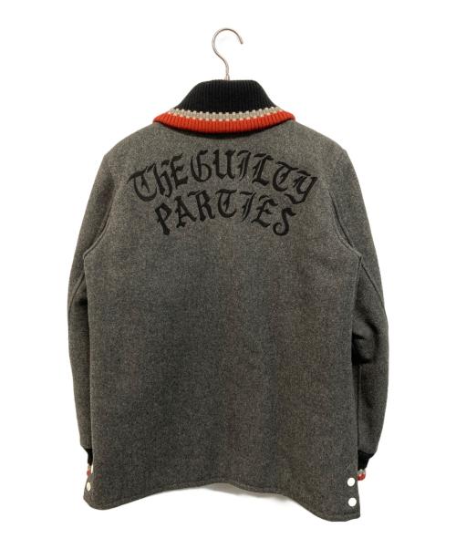 WACKO MARIA（ワコマリア）WACKO MARIA (ワコマリア) CAR CLUB JACKET グレー サイズ:Mの古着・服飾アイテム