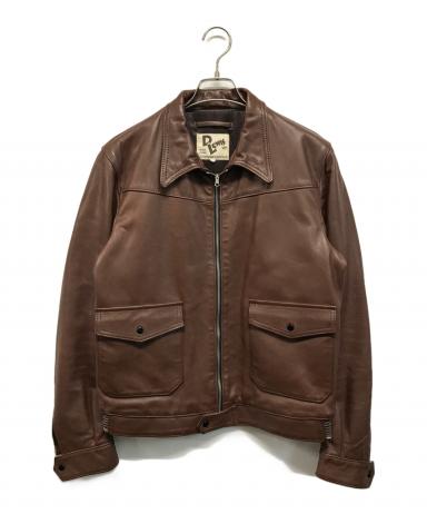 ルイスレザー カントリーマン レザージャケット ブラウン 40 3008010268707051_01_1117w.jpeg