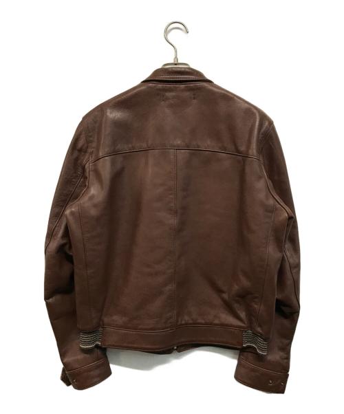 Lewis Leathers（ルイスレザース）Lewis Leathers (ルイスレザース) 385 COUNTRYMAN【カントリーマン】レザージャケット ブラウン サイズ:SIZE 40の古着・服飾アイテム
